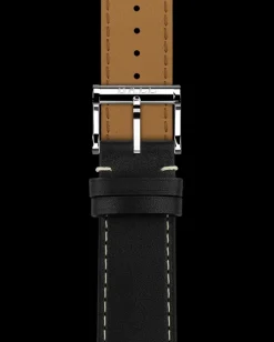 Ball Watch Accessories<Black calf leather 20mm