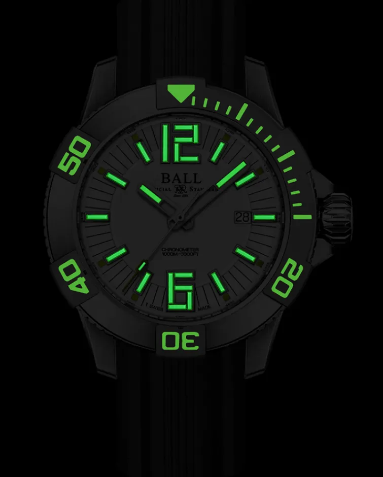 Ball Watch Engineer Hydrocarbon<Engineer Hydrocarbon DeepQUEST II (42mm) WHITE