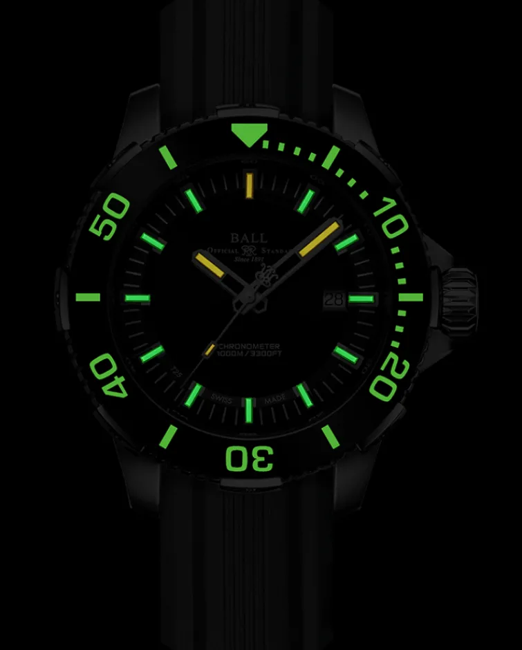 Ball Watch Engineer Hydrocarbon<Engineer Hydrocarbon DeepQUEST Ceramic BLACK