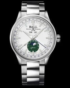 Ball Watch Engineer Ii<Engineer II Moon Calendar (40mm) WHITEANDGREEN