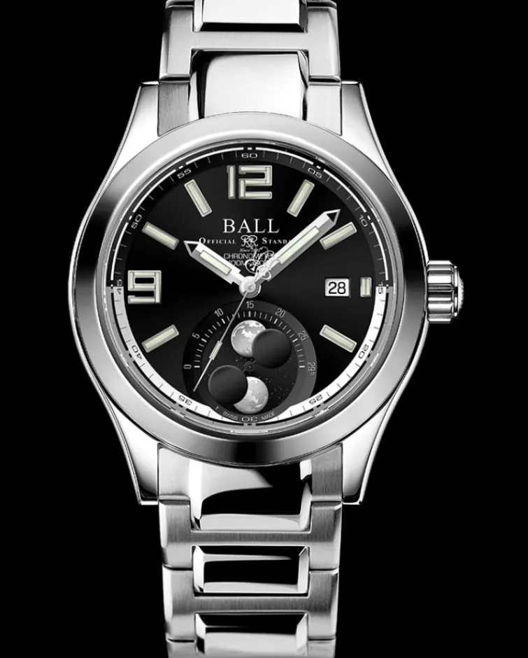 Ball Watch Engineer Ii<Engineer II Moon Phase Chronometer (41mm) BLACK