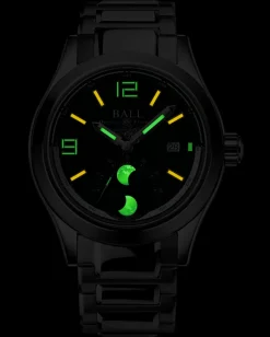 Ball Watch Engineer Ii<Engineer II Moon Phase Chronometer (41mm) GREEN