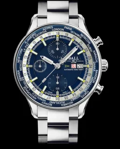 Ball Watch Engineer Ii<Engineer II Navigator World Time Chronograph BLUE
