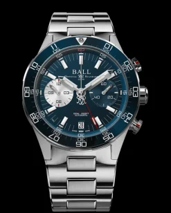 Ball Watch Roadmaster<Roadmaster M Chronograph (41mm) BLUE