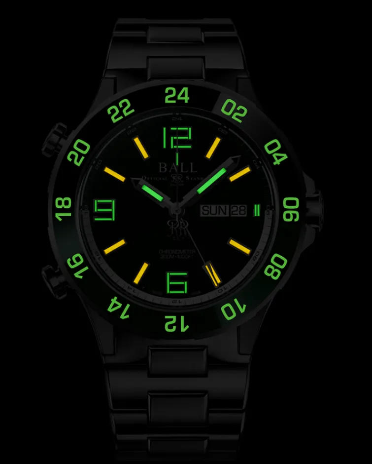 Ball Watch Roadmaster<Roadmaster Marine GMT (42mm) GREEN