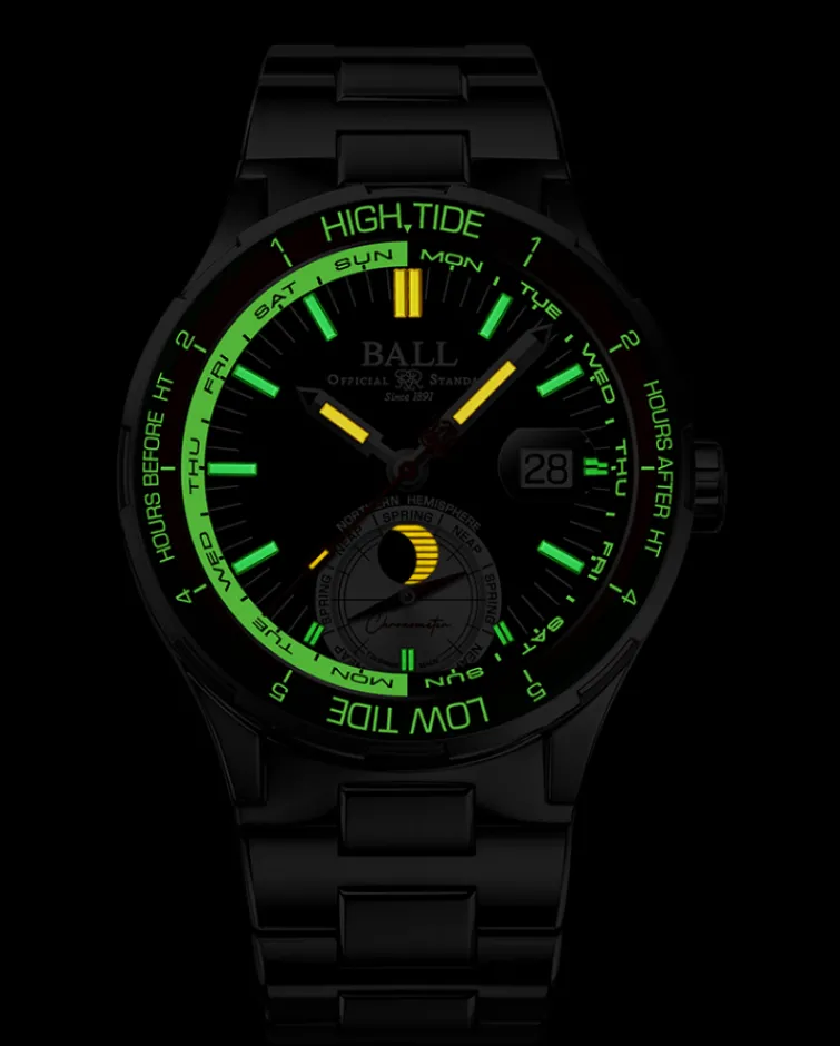 Ball Watch Roadmaster<Roadmaster Ocean Explorer (41mm) BLACK