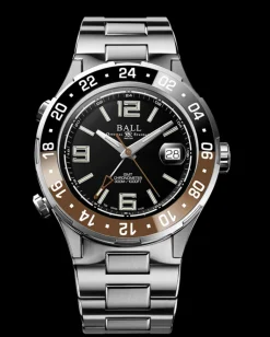Ball Watch Roadmaster<Roadmaster Pilot GMT (40mm) BLACK