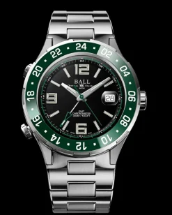 Ball Watch Roadmaster<Roadmaster Pilot GMT (40mm) BLACK
