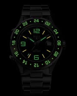 Ball Watch Roadmaster<Roadmaster Pilot GMT (40mm) BLACK