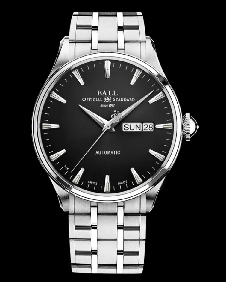 Ball Watch Trainmaster<Trainmaster Eternity BLACK