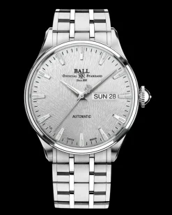 Ball Watch Trainmaster<Trainmaster Eternity SILVER