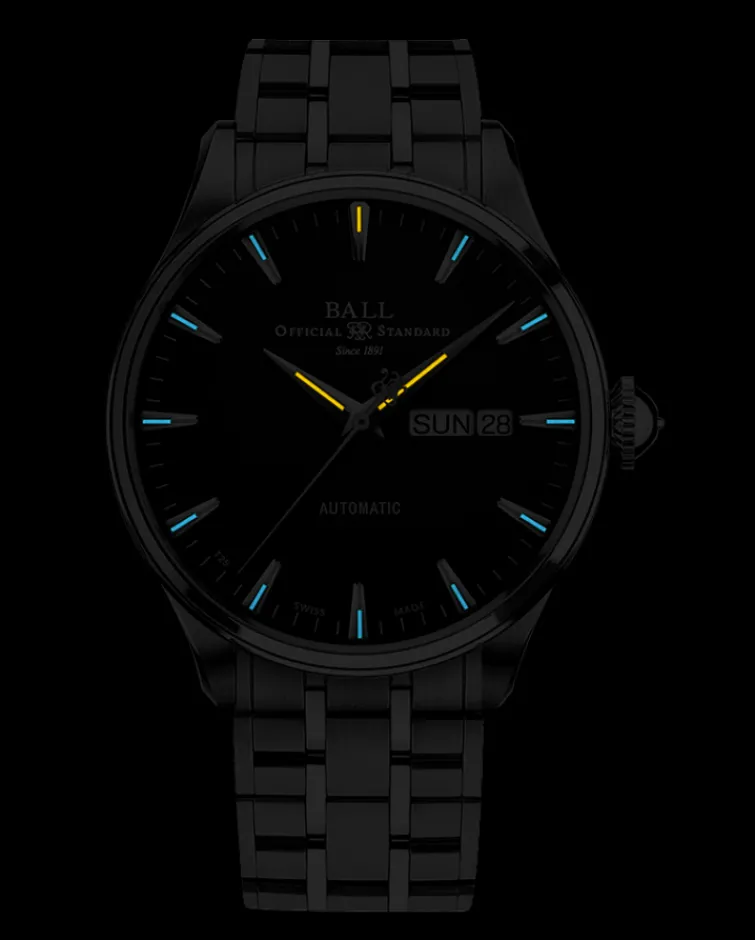 Ball Watch Trainmaster<Trainmaster Eternity BLACK