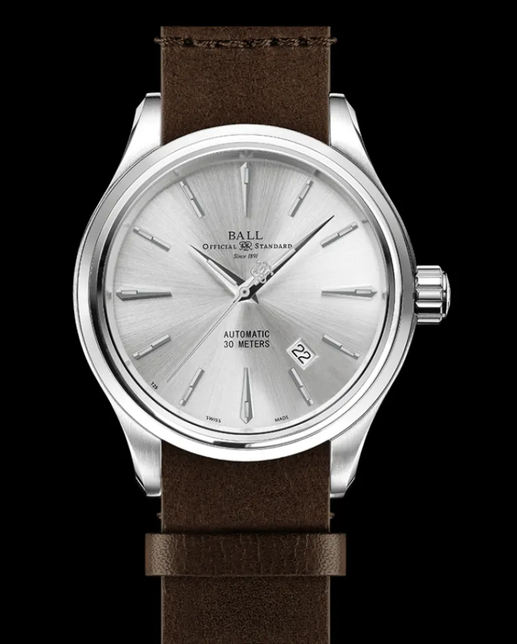 Ball Watch Trainmaster<Trainmaster Legend SILVER